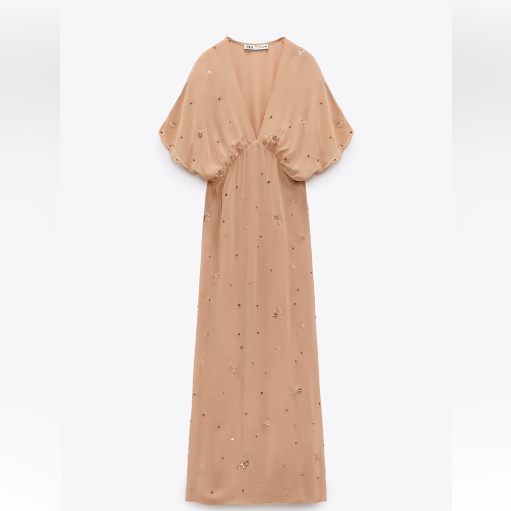 ZARA LIMITED EDITION EMBROIDERED DRESS